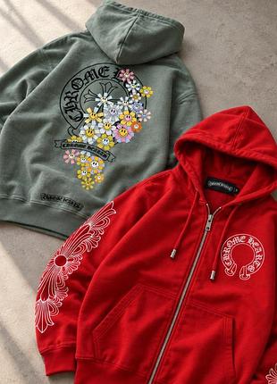Зіп худі chrome hearts