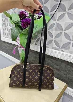 Сумка жіноча louis vuitton pochette accessoires коричнева