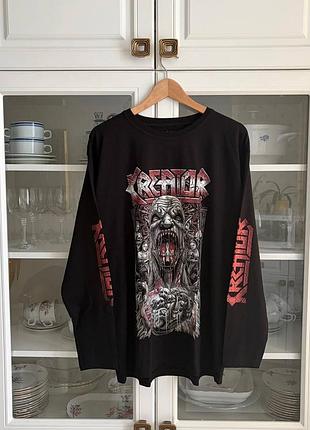 Новый лонгслив kreator - killer of jesus (футболка с длинным рукавом)
