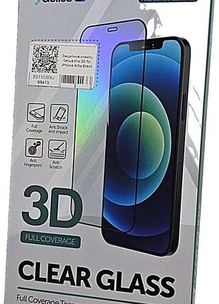 Защитное стекло gelius pro 3d for iphone x/xs black