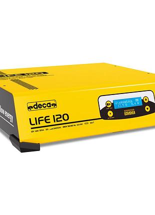 Пристрій зарядний deca life120, 230в/50гц,12в;2квт,16в, 2-120а,20-2400а/г,12-15в(max16в),ip20,5,35кг