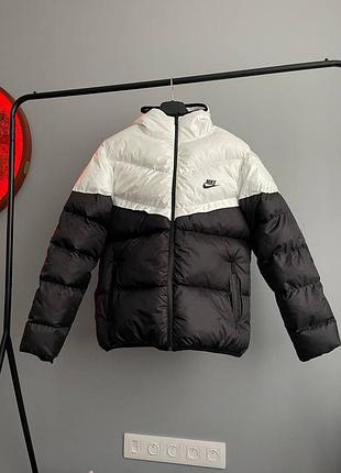 Куртка nike storm fit white black