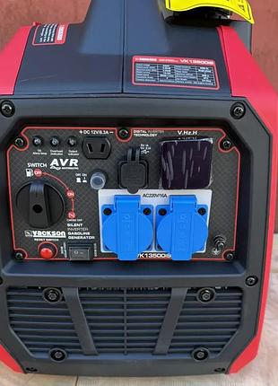 Инверторный генератор vackson vk13500is 3.8 квт, тихий бензиновый генератор