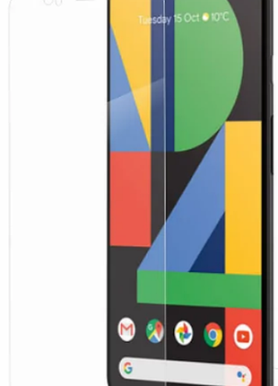 Гидрогелевая защитная пленка на google pixel 4 xl (прозрачная пленка на весь экран)
