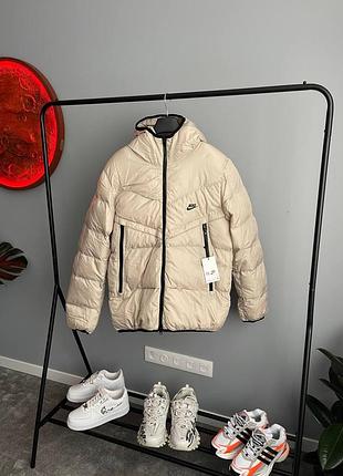 Куртка nike storm fit beige