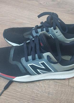 Кросівки чоловічі new balance 247 чорні, сірі, розмір 40.5