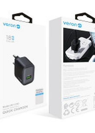 Заряднее устройство home charger 18w 1u veron vr-c15q