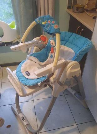 Стільчик для годування chicco polly magic relax 2
