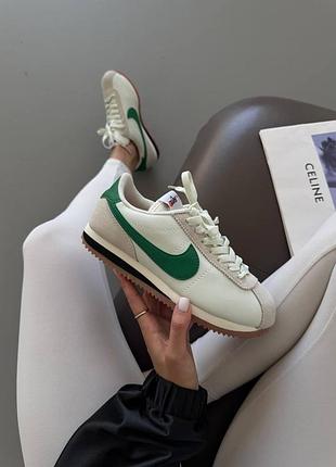 Кросівки жіночі nike cortez | “ aloe vera” premium