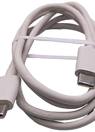 Заряднее устройство адаптер для мобильного телефона б/у кабель usb type-c-usb type-c