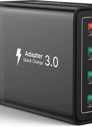Yosou - usb-зарядное устройство 4-портовое, мощностью 33 вт, быстрая зарядка