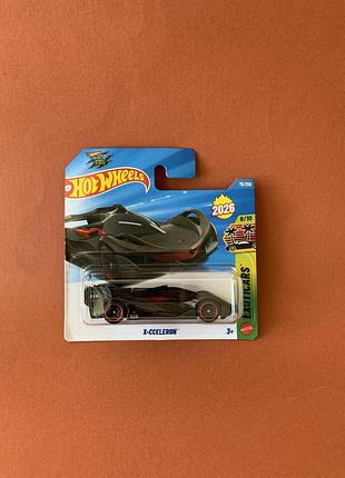 Машинка хот вілс x-cceleron hot wheels 2026