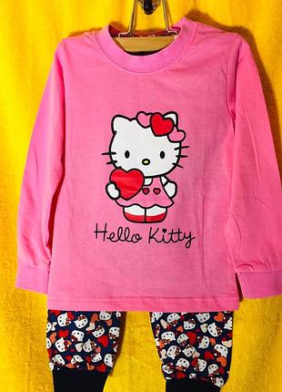 Красочная пижама из 100% хлопка р. 95