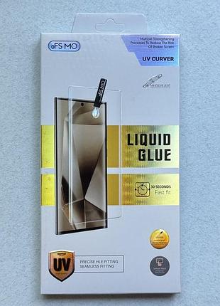 Xiaomi 13 ultra защитное стекло ofs mo uv curver противоударное полностью прозрачное уф клей + лампа