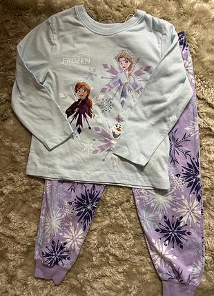 Піжама домашня костюм frozen крижане серце холодне серце primark