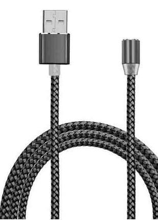 Заряднее устройство адаптер для мобильного телефона micro usb magnetic cable 360