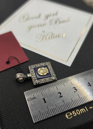 Серебряная ладанка 925 3
