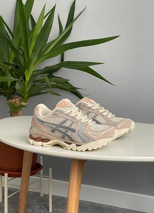 😍 женские кроссовки asics gel kayano 14 peach cream