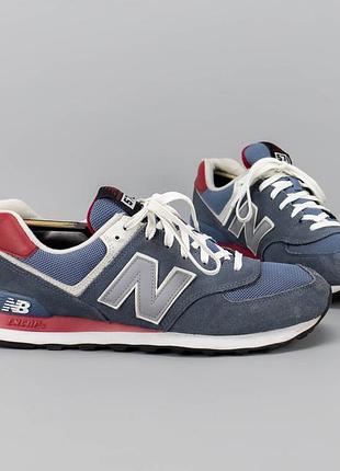 Культовые замшевые кроссовки new balance 574