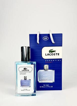 Lacoste essential sport perfume мужской 50 мл