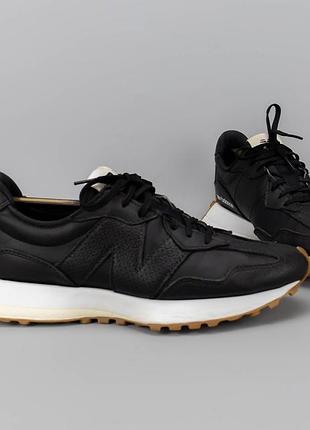 Стильные кожаные кроссовки new balance 327