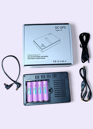 Джерело безперебійного живлення 14000 mah usb, 5v 9 v 12 v для роутера дбж ups dc1018l оновлена версія!