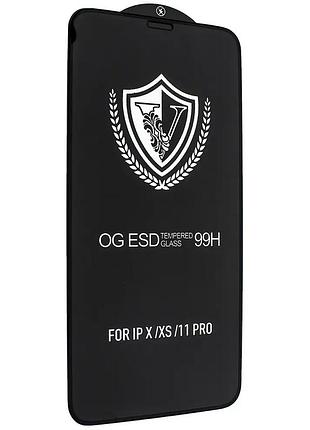 Захисне скло 99h iphone 11 pro (2019)-x-xs 5.8 чорний