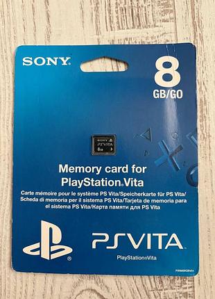 Оригинальная карта памяти sony playstation vita 8 gb (в заводском блистере / sealed)
