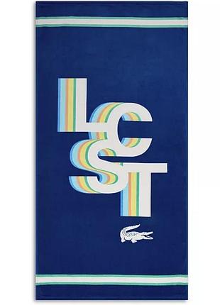 Рушник lacoste пляжний для басейну 2