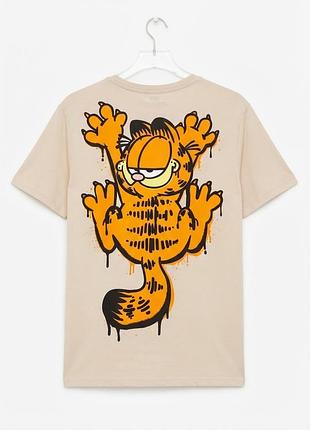 Легендарная футболка с котом гарфилд nickelodeon garfield t-shirt.