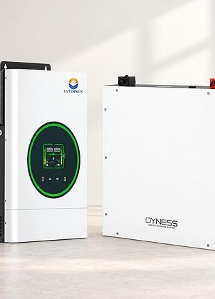 Комплект резервного живлення lvtopsun lvts-6kw-hyd 6 квт + dyness dl5.0c 5.12 квт·год