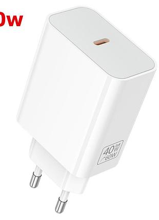 Сетевое зарядное устройство для pd40w технология gan borofone ba109a star