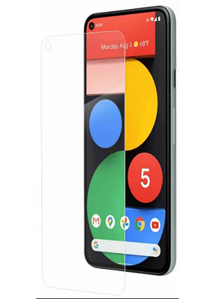 Гидрогелевая защитная пленка на google pixel 5 (прозрачная пленка на весь экран)