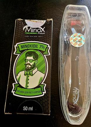 Minox лосьон для роста бороды.