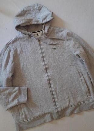 Lacoste мужская толстовка, куртка, худи