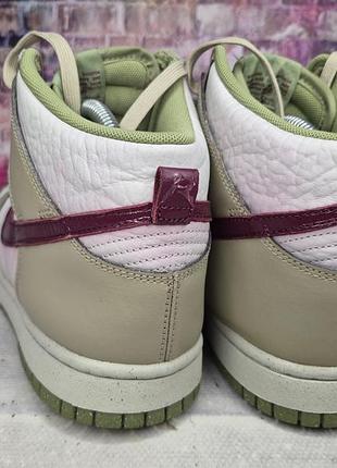 Высокие кроссовки nike dunk high 6