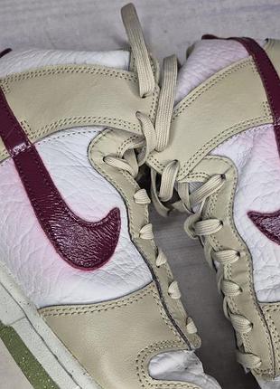 Высокие кроссовки nike dunk high 10