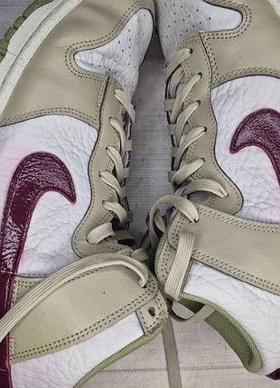 Высокие кроссовки nike dunk high 9