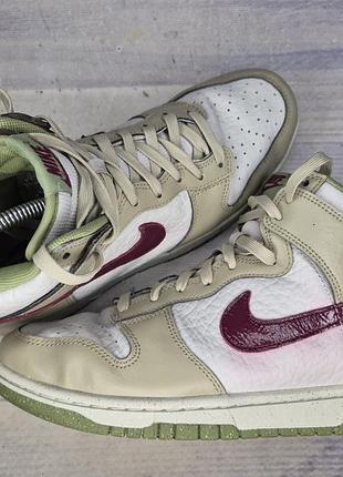 Высокие кроссовки nike dunk high