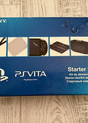 Оригинальный официальный набор аксессуаров sony pps vita starter kit