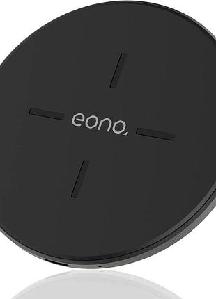 Беспроводное зарядное устройство eono charger c1 с сертификацией qi и мощностью 15 вт макс. для быстрой