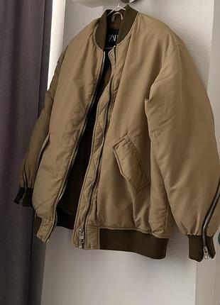 Бомбер, zara