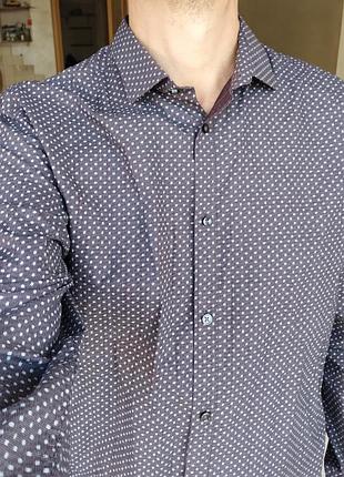 Мужская рубашка jack &amp; jones premium xl/44