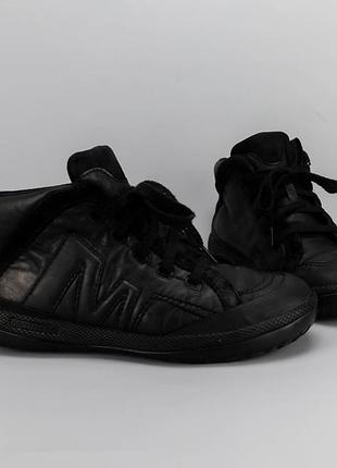 Демисезонные кожаные ботинки merrell neve