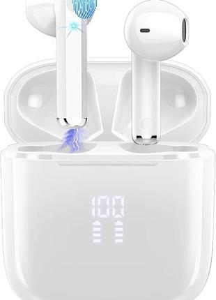 Бездротові навушники-вкладиші oyib bluetooth 5.3, захопливий звук hifi, enc 4 мікрофонів, світлодіодний дисплей,