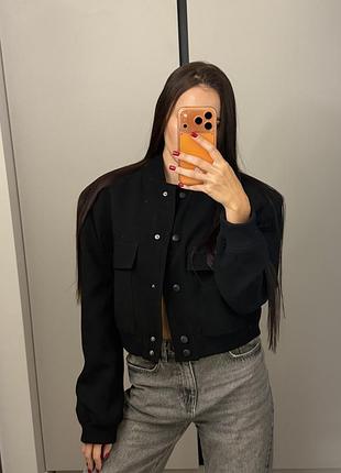 Бомбер zara