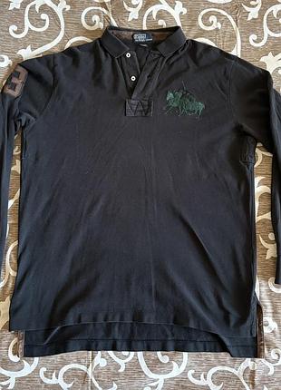 Поло з довгим рукавом polo ralph lauren