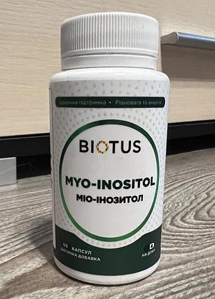 Biotus myo-inositol інозитол 60 капсул