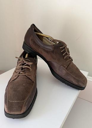 Анатомічні шкіряні туфлі forelli soft-g (ортопедичні, комфорт), р. 41-42