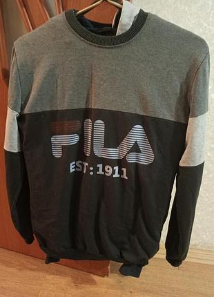 Кофта свитшот reebok fila 44 s 2